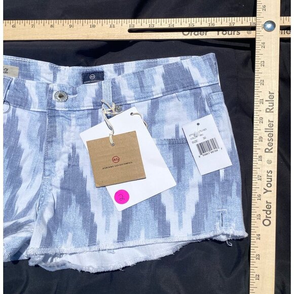 AG Adriano Goldschmied The Daisy Low Rise Short Size 30 - Picture 3 of 5